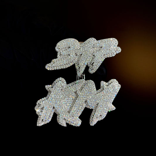 KM name pendant