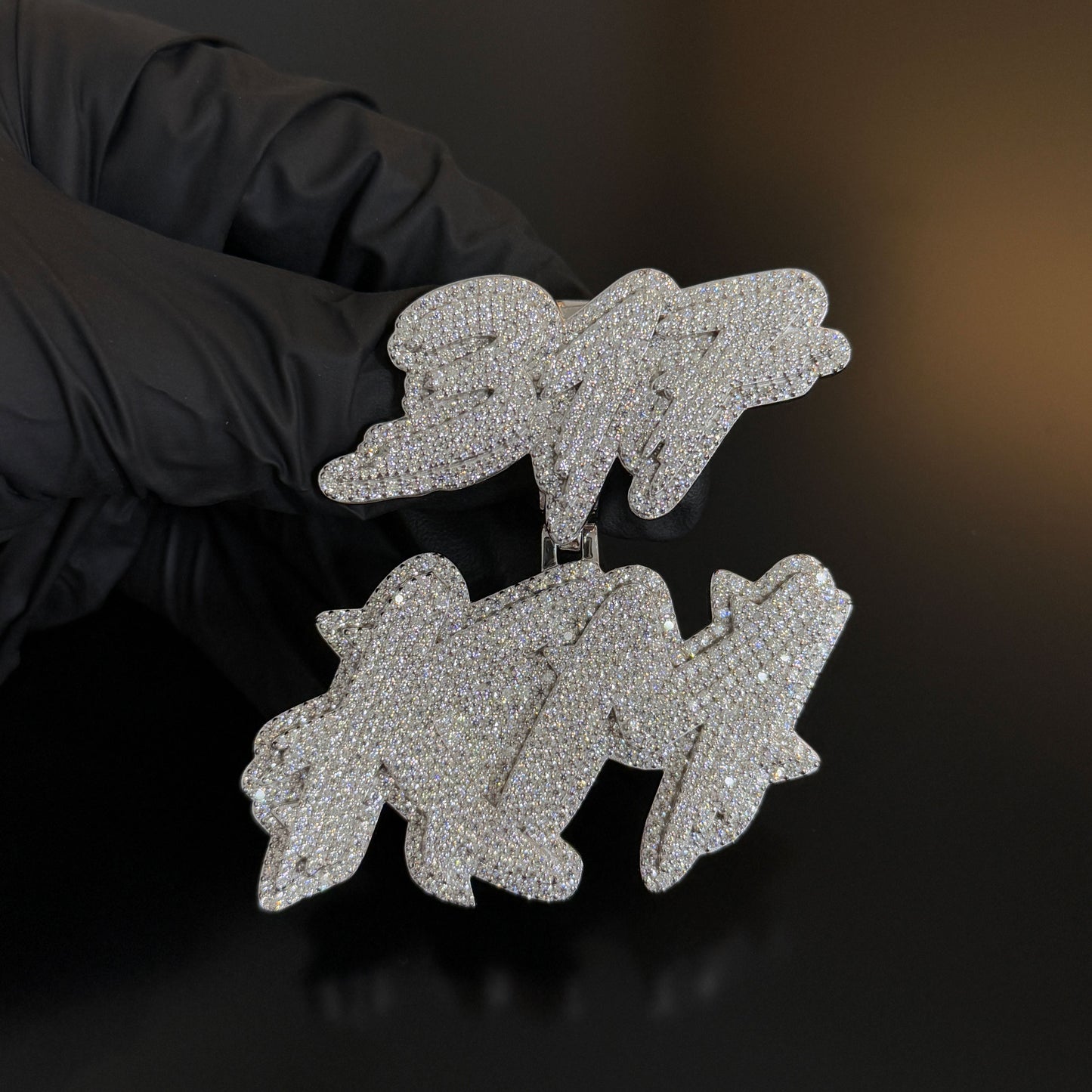 KM name pendant