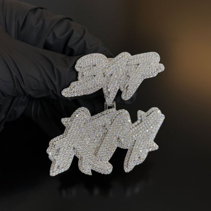 KM name pendant
