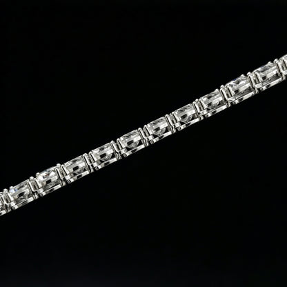 4MM S925 & Vvs Moissanite Tennis Chains White Gold